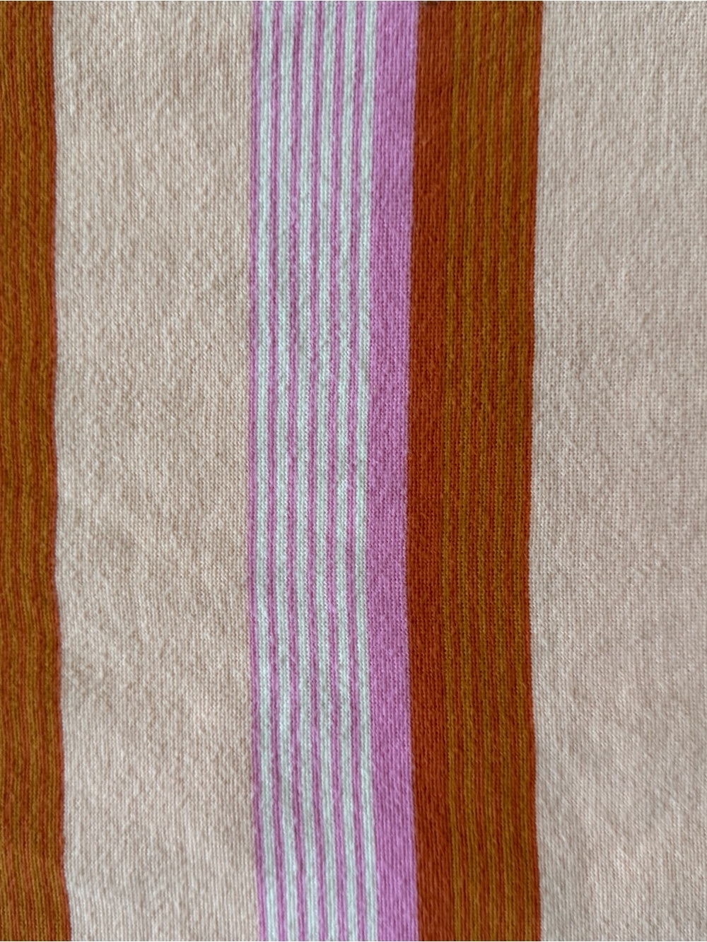 American Eagle Outfitters Striped Knit Cami Dress in Peach, Rust & Pink - Picture 4 of 4